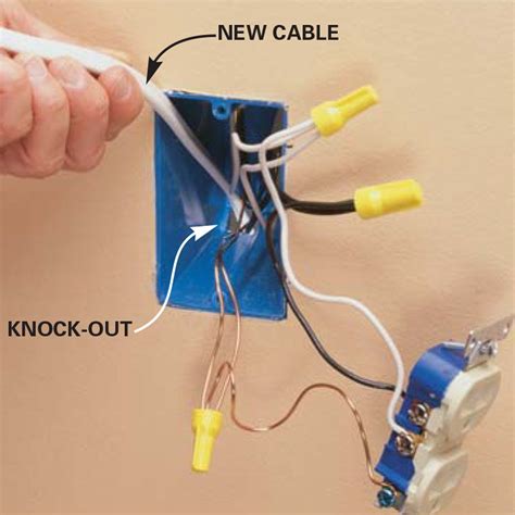 adding electrical outlet box|adding electrical box to existing.